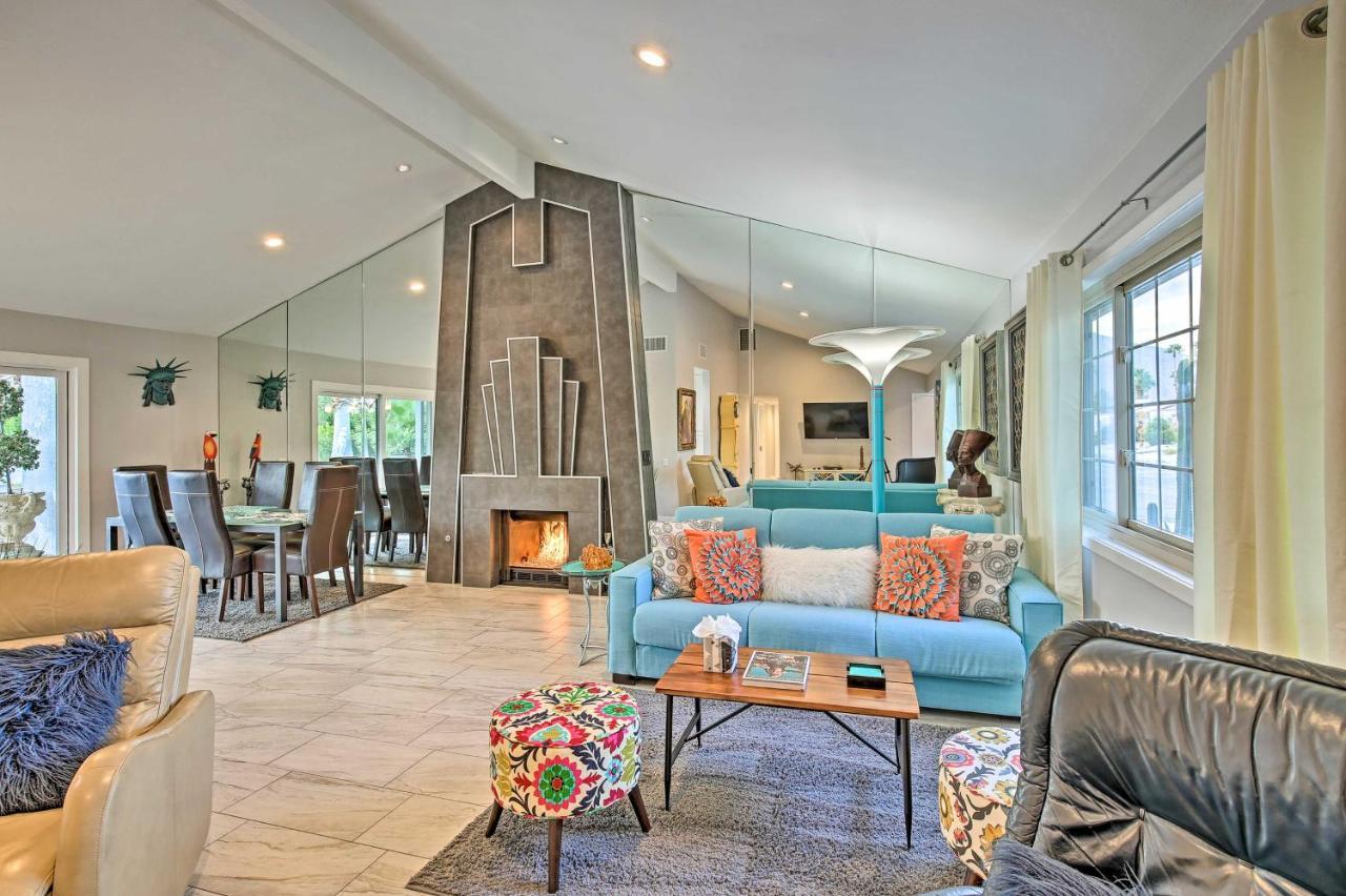 Pet-Friendly Palm Springs Escape With Heated Pool! Villa Exterior foto