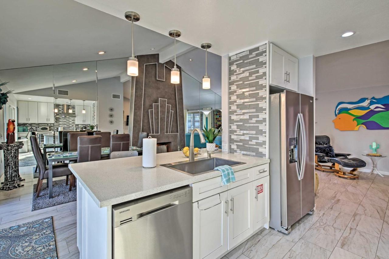 Pet-Friendly Palm Springs Escape With Heated Pool! Villa Exterior foto