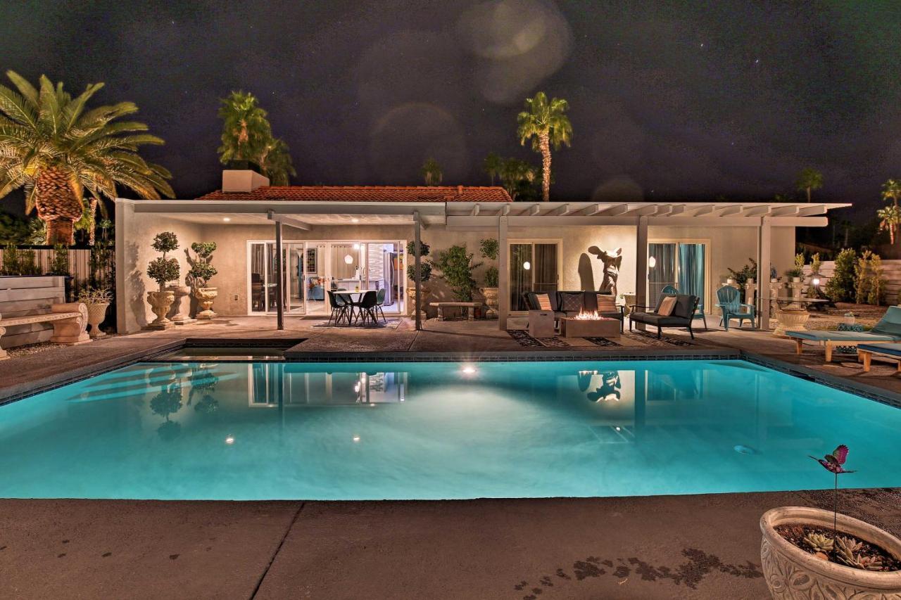 Pet-Friendly Palm Springs Escape With Heated Pool! Villa Exterior foto